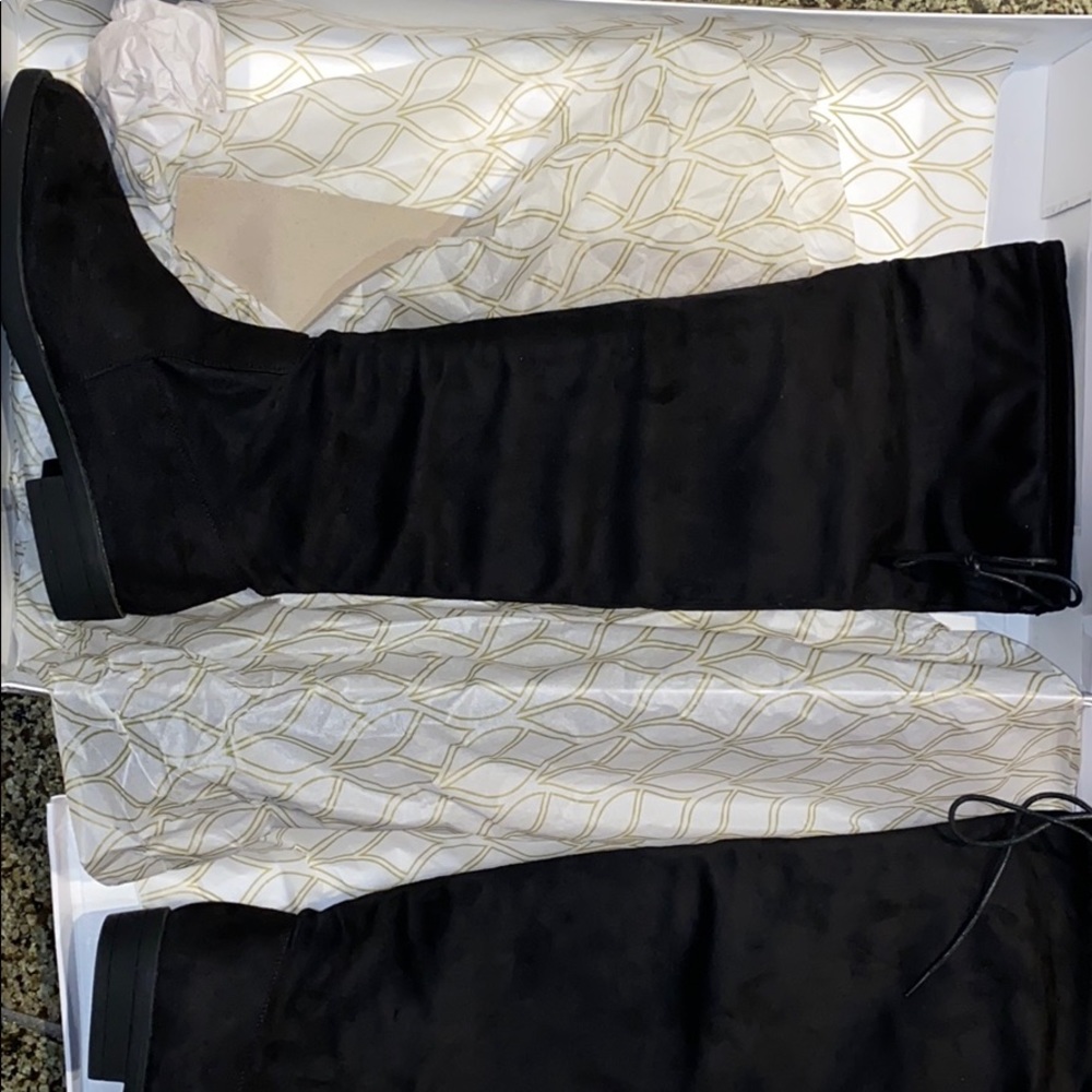 BRAND NEW, Never worn over the knee suede Boots